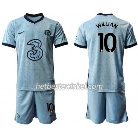 Chelsea Willian 10 Kind Voetbaltenues Uit 2020/21 - SS (+ Korte broeken)